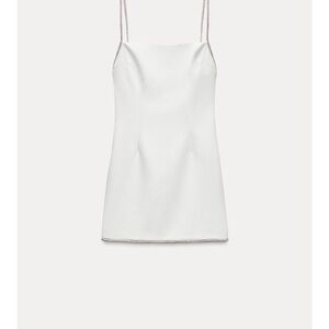 Zara White Mini Dress